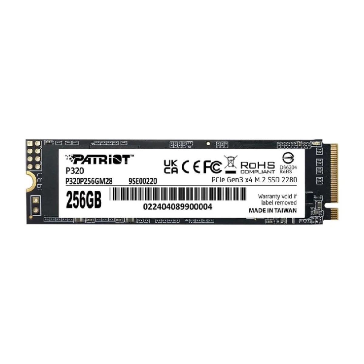 33-2025-10-27T100801.563 SSD اینترنال پاتریوت مدل P320 با ظرفیت 256 گیگابایت - تصویر 1