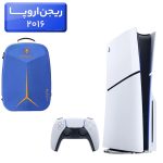 پلی استیشن 5 اسلیم ( PS5 Slim ) دیسک خور ریجن اروپا 2016 + کوله پشتی DeadSkull آبی