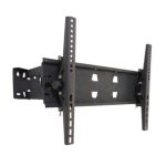 پایه دیواری دو بازو آرپاکس مدل B65 مناسب تلویزیون 43 تا 65 اینچ