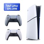 پلی استیشن 5 اسلیم ( PS5 Slim ) دیجیتال ریجن اروپا CFI-2116 + دسته نقره ای