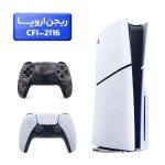 پلی استیشن 5 اسلیم ( PS5 Slim ) دیسک خور ریجن اروپا CFI-2116 + دسته ارتشی