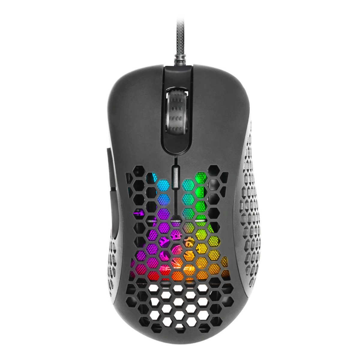 33-21-9-3 ماوس باسیم گیمینگ گرین مدل GM602-RGB - تصویر 1