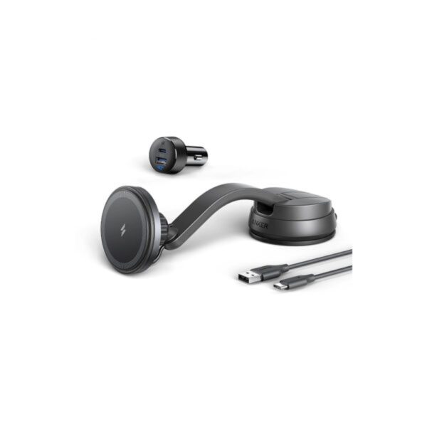 شارژر فندکی و پایه نگهدارنده و شارژر بی سیم آیفون انکر مدل B2930