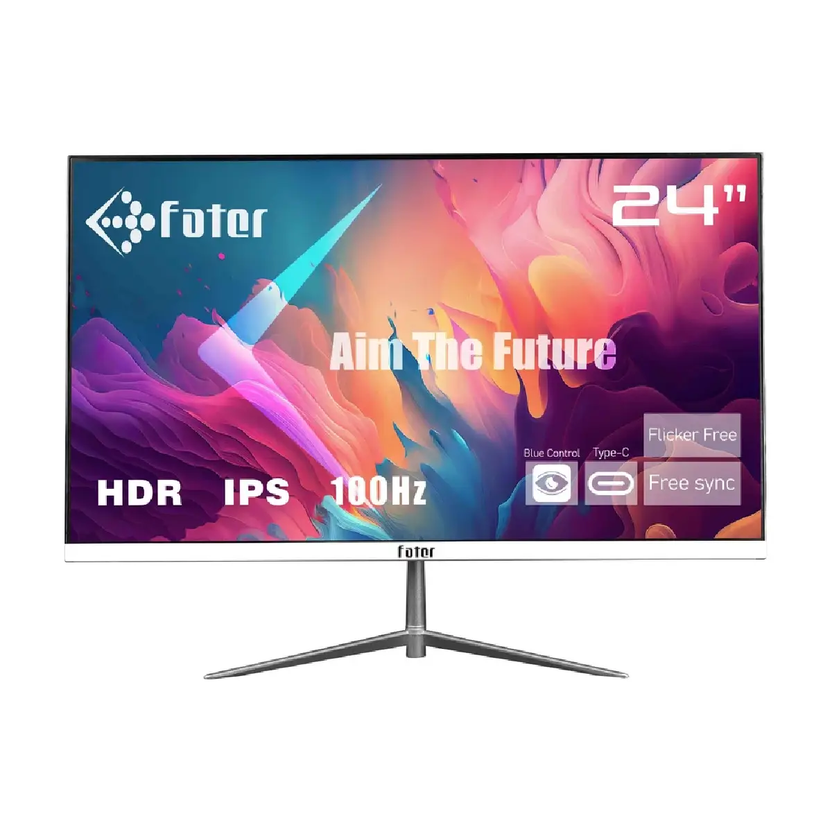 33-25-1 مانیتور 24 اینچ فاطر مدل F24-100 B1-W1 - تصویر 1