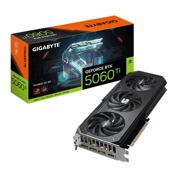 کارت گرافیک مدل Gigabyte GeForce RTX 5060 Ti WINDFORCE 8G