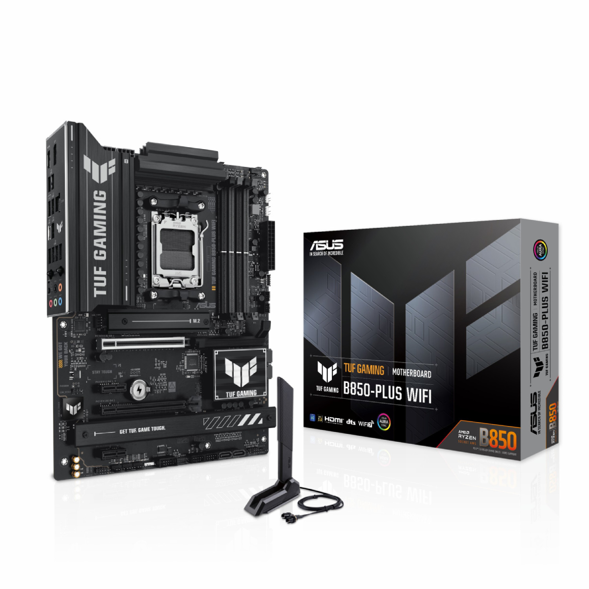 33-26-19-2 مادربرد ایسوس - ASUS TUF GAMING B850-PLUS WIFI DDR5 - تصویر 1