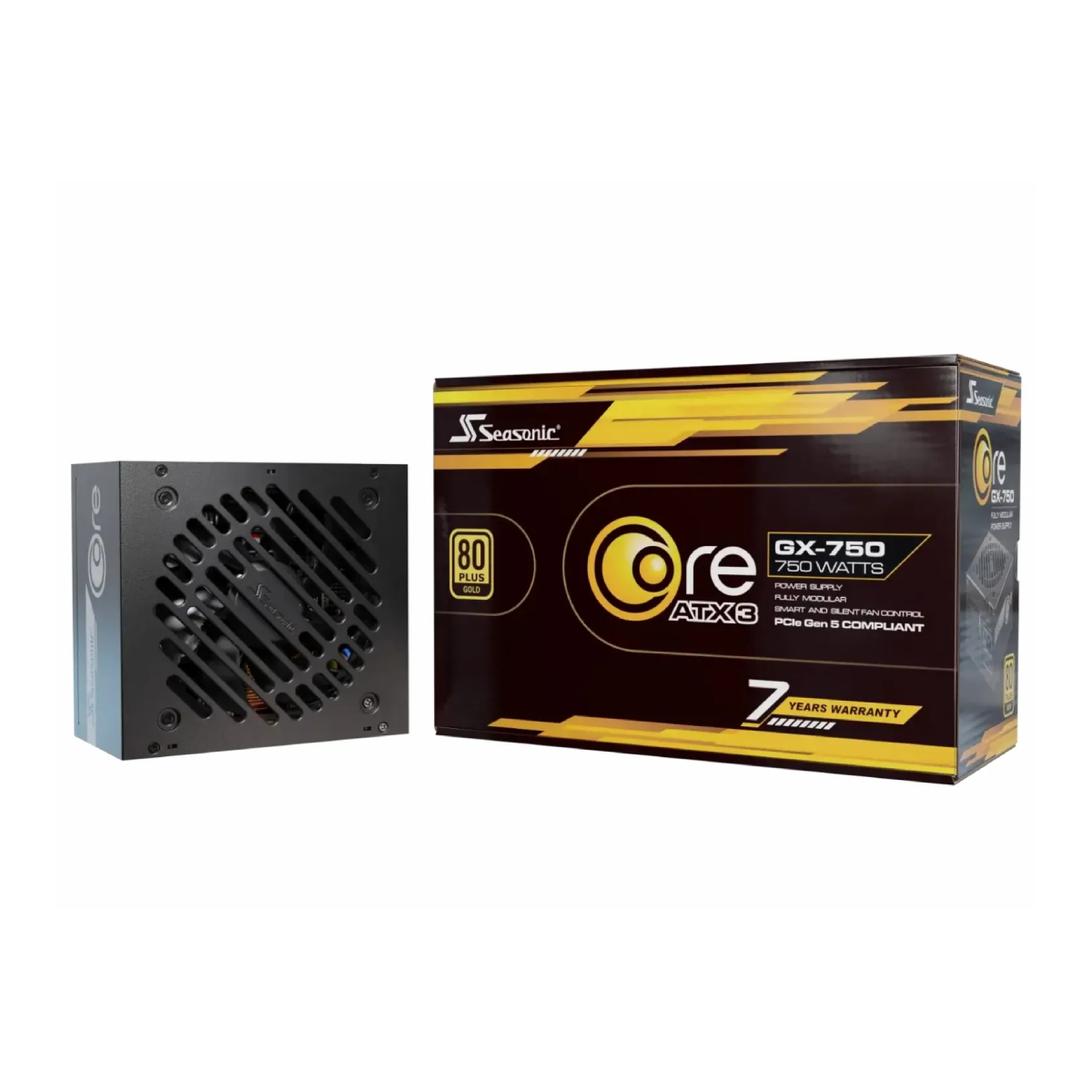 33-28-12-1 پاور سی سونیک 750 وات مدل CORE GX 750W GOLD (ATX 3.1) - تصویر 1