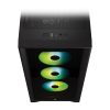 کیس گیم کورسیر مدل 4000X RGB TG Black - تصویر 4