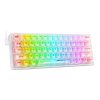 کیبورد باسیم گیمینگ ردراگون مدل K617CT White RGB - تصویر 4