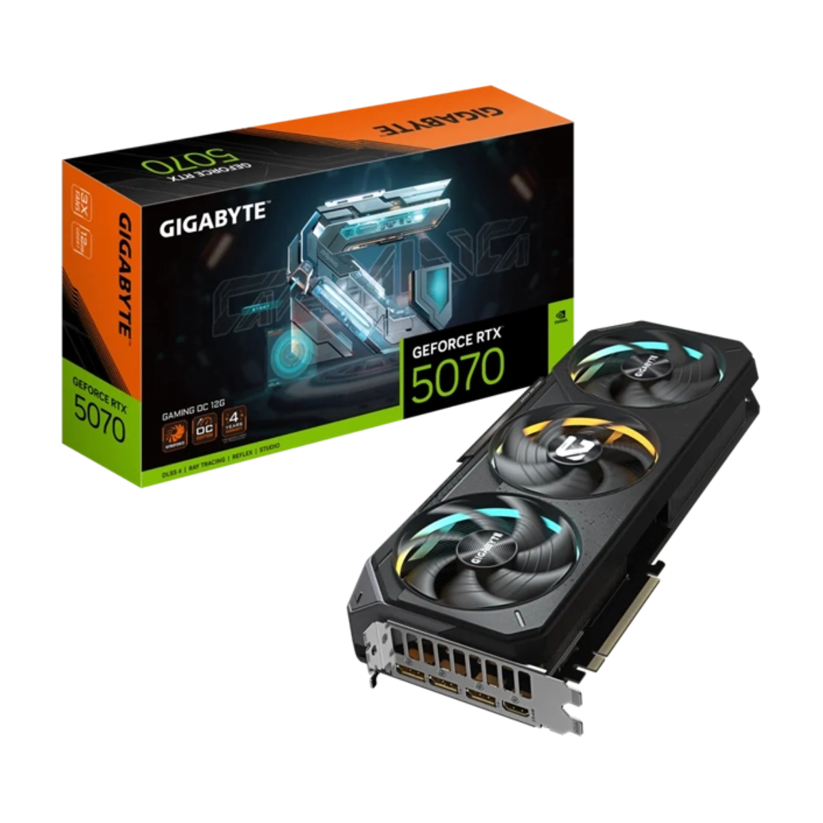 33-30-14 کارت گرافیک مدل Gigabyte GeForce RTX 5070 GAMING OC 12GB - تصویر 1