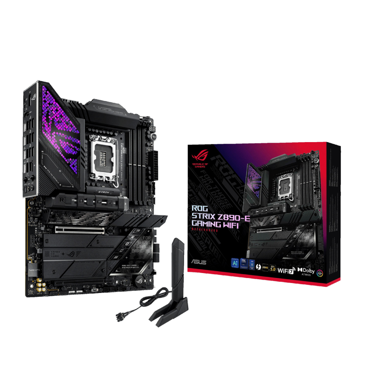 33-31-8-4 مادربرد ایسوس - ASUS ROG STRIX Z890-E GAMING WIFI DDR5 - تصویر 1