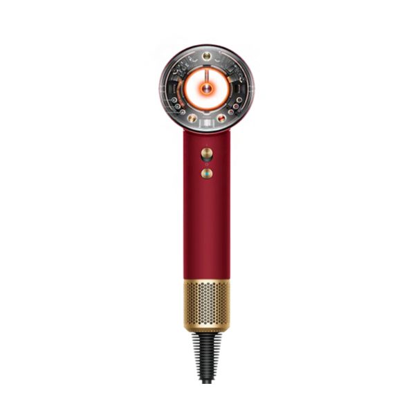 سشوار دایسون 1600 وات مدل Supersonic Nural HD16 Red Velvet Gold
