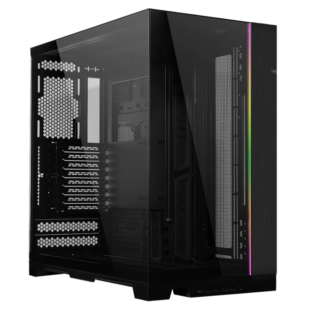 33-35-8-1 کیس گیمینگ لیان لی مدل O11 DYNAMIC EVO XL Black - تصویر 1