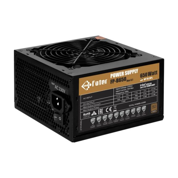 پاور فاطر 650 وات مدل FP-B650 80Plus Bronze