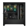 کیس گیم کورسیر مدل 4000X RGB TG Black - تصویر 5