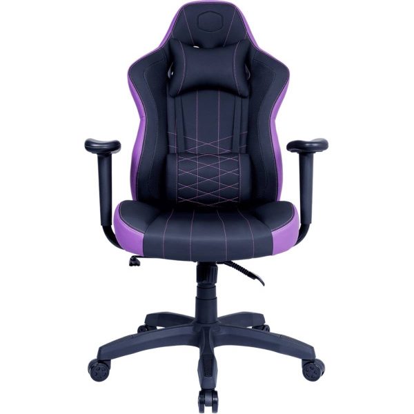 صندلی گیمینگ کولرمستر مدل GCE1 PURPLE BLACK