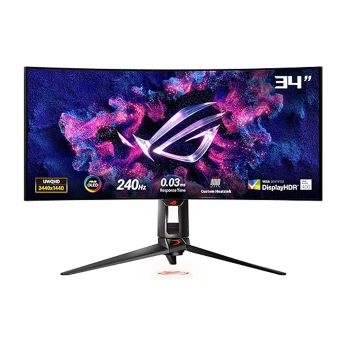 33-4-7-5 مانیتور گیمینگ ایسوس 34 اینچ مدل ROG Swift OLED PG34WCDM - تصویر 1