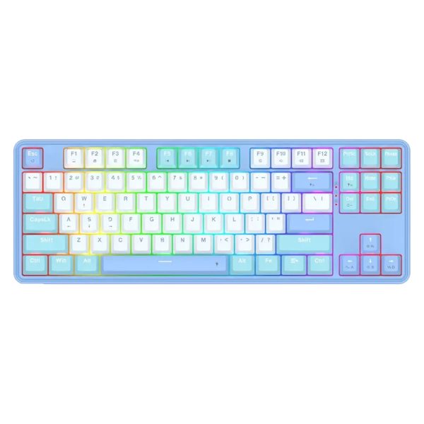 کیبورد بی سیم گیمینگ ردراگون مدل K707 WBB RGB