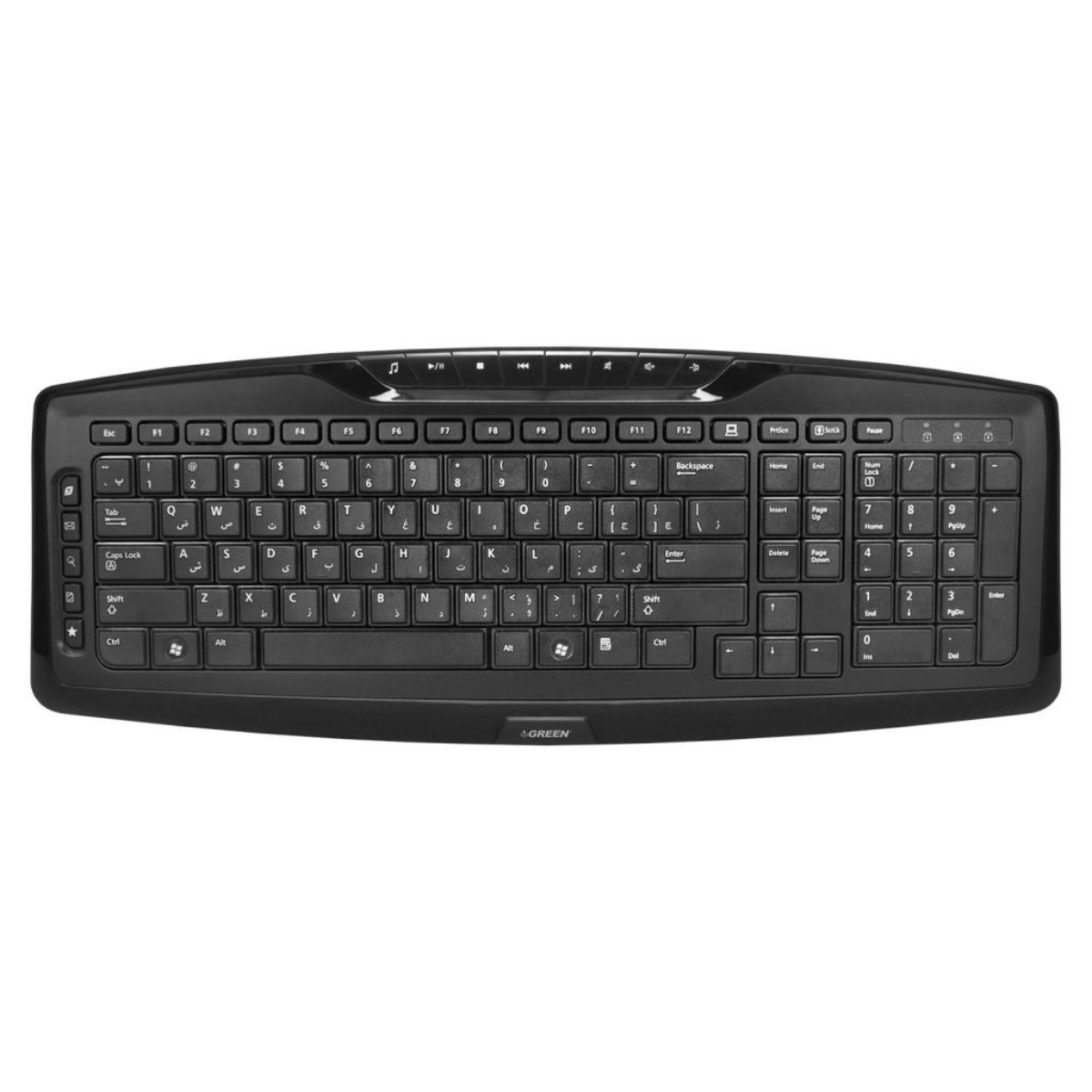 33-5-43-3 کیبورد باسیم گرین مدل GK501 - تصویر 1