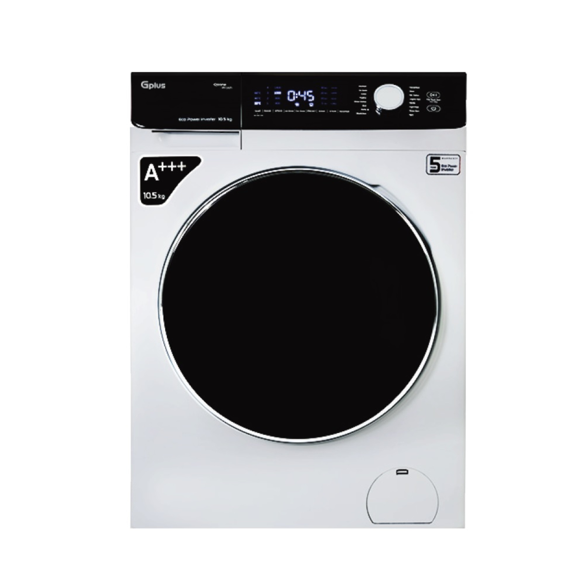 33-57-6 ماشین لباسشویی 10.5 کیلویی جی پلاس مدل GWM-P104 - تصویر 1