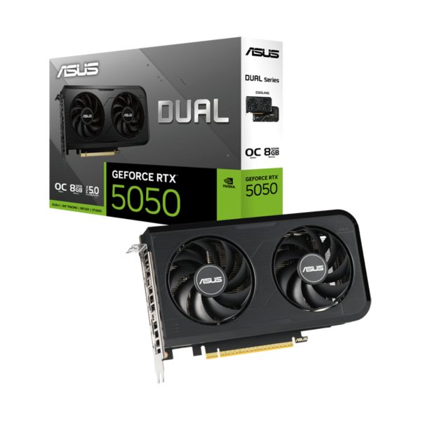 کارت گرافیک ASUS Dual RTX 5050 OC 8GB GDDR6