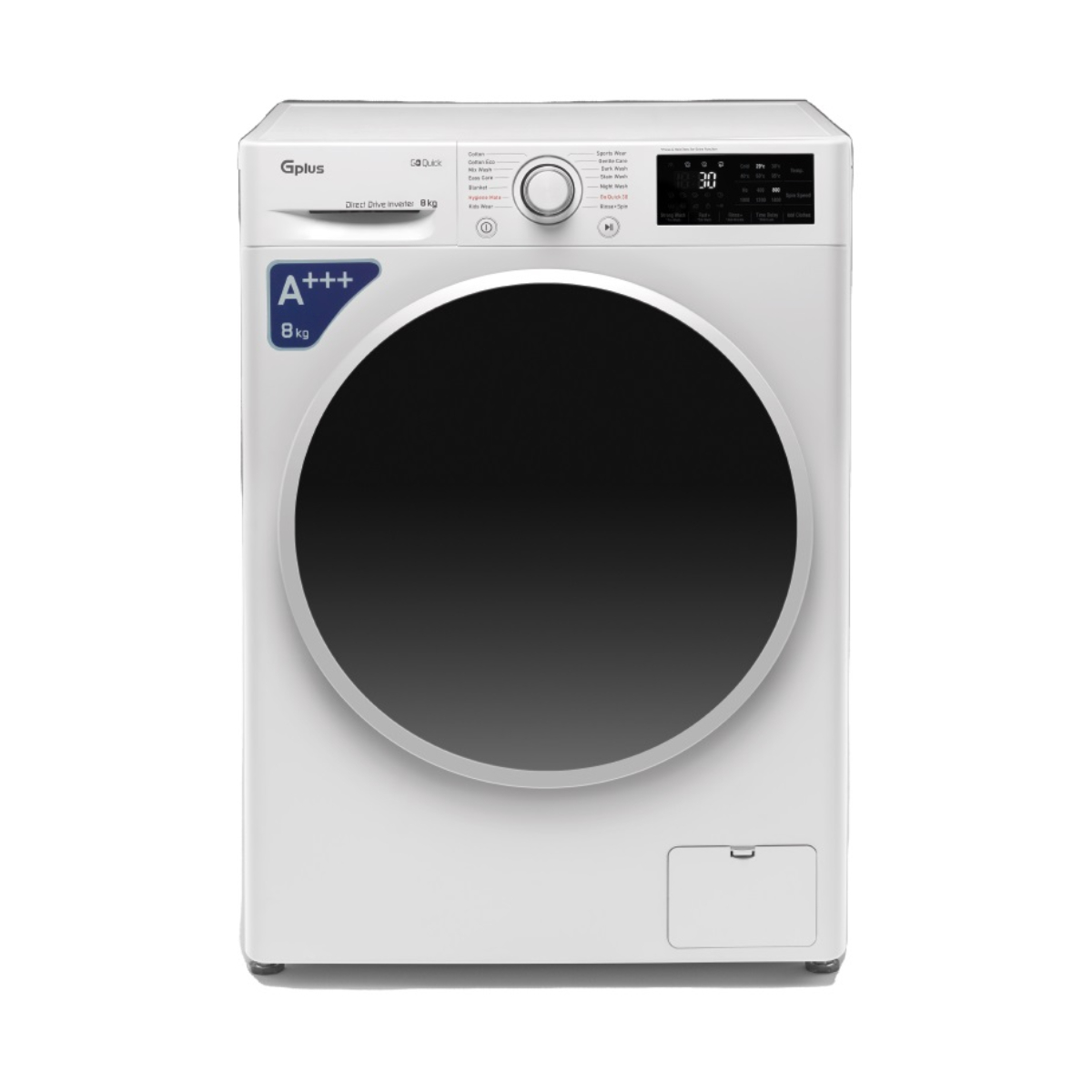 33-60-5 ماشین لباسشویی 8 کیلویی جی پلاس مدل GWM-M870 - تصویر 1