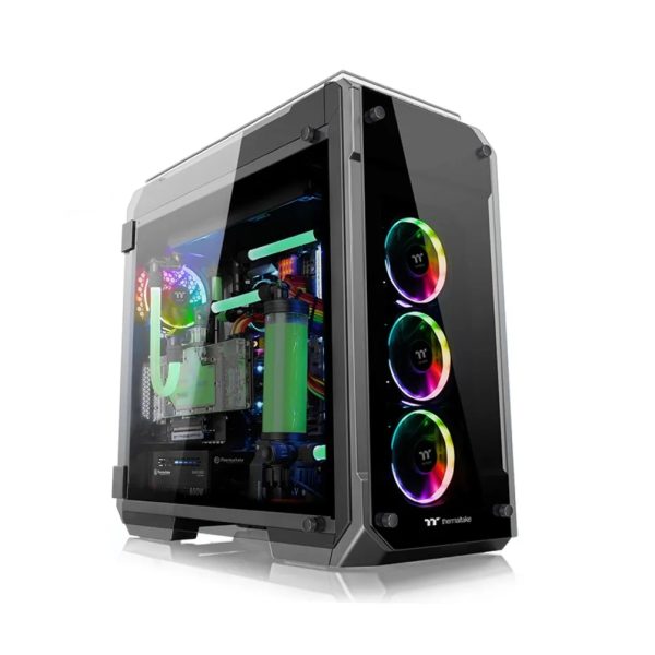کیس گیم ترمالتیک مدل View 71 TG RGB