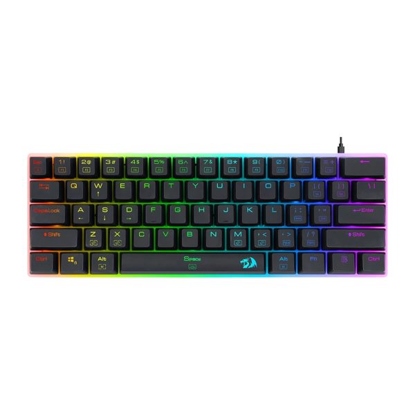 کیبورد باسیم گیمینگ ردراگون مدل Alien K605