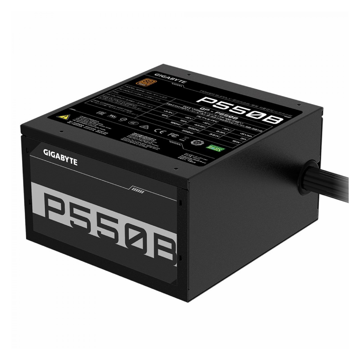 33-7-11-5 پاور گیگابایت 550 وات مدل P550B - تصویر 1