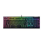 کیبورد باسیم گیمینگ ریزر مدل BlackWidow V4 X Green SW