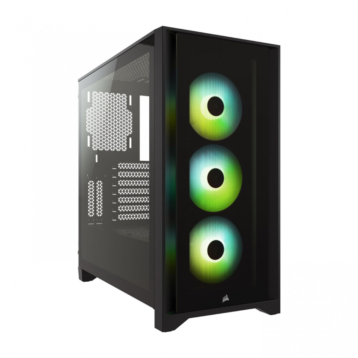 33-71-1 کیس گیم کورسیر مدل 4000X RGB TG Black - تصویر 1