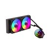 فن CPU گیم مکس مدل IceBurg 240 Infinity Black