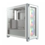 کیس گیم کورسیر مدل 4000X RGB TG White