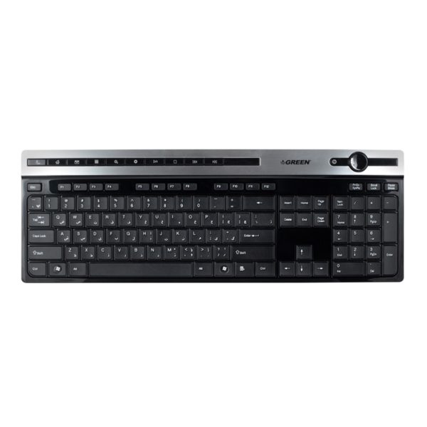 کیبورد باسیم گیمینگ گرین مدل GK503