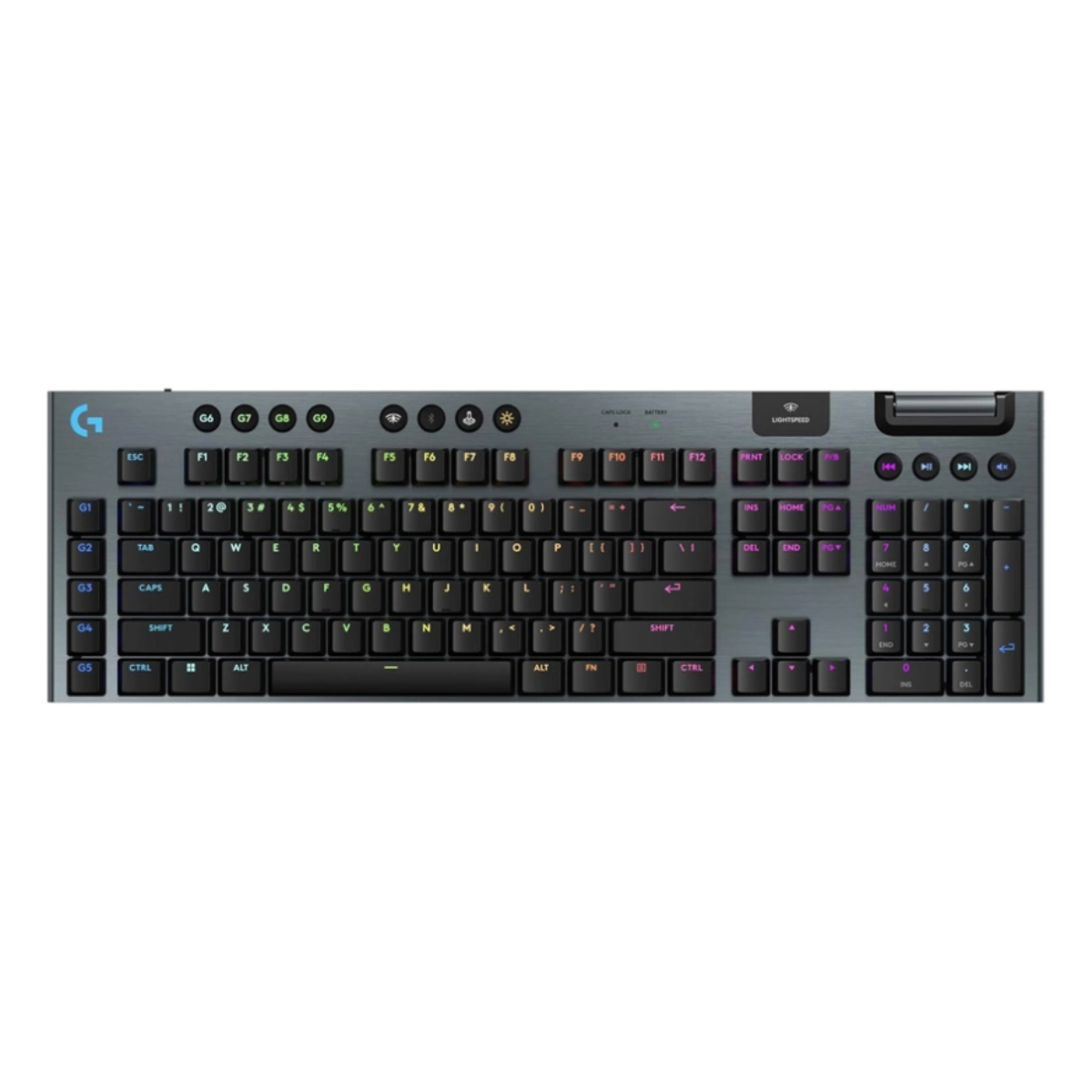 33-9-97-1 کیبورد بی سیم گیمینگ لاجیتک مدل G915X GL Tactile Brown Switch - تصویر 1
