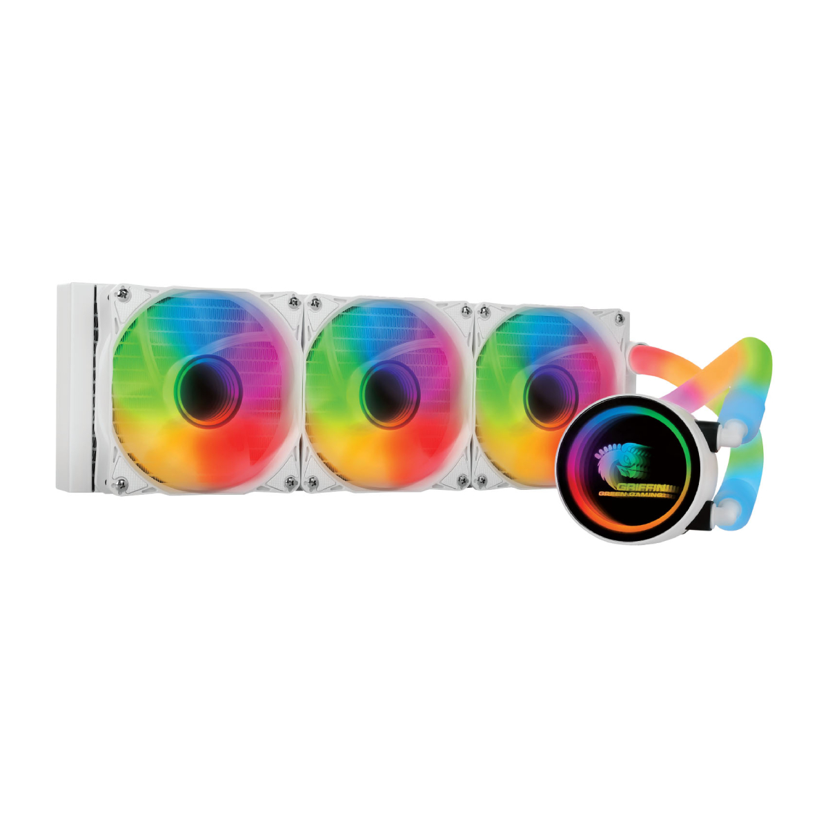 33-94-2 فن CPU گرین مدل GLACIER 360 STREAM-ARGB - تصویر 1