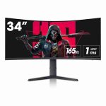 مانیتور کووری گیمینگ خمیده 34 اینچ مدل Koorui 34E6UC