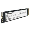SSD اینترنال پاتریوت مدل P300 NVME با ظرفیت 512 گیگابایت - تصویر 3