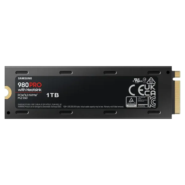 SSD اینترنال سامسونگ مدل 980PRO with Heatsink با ظرفیت 1 ترابایت