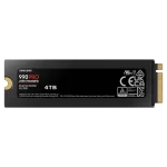 SSD اینترنال سامسونگ مدل 990 PRO Heatsink با ظرفیت 4 ترابایت