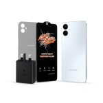 گوشی موبایل سامسونگ مدل Galaxy A06 5G حافظه 128 گیگابایت و رم 4 گیگابایت + شارژر اورجینال + گلس + قاب