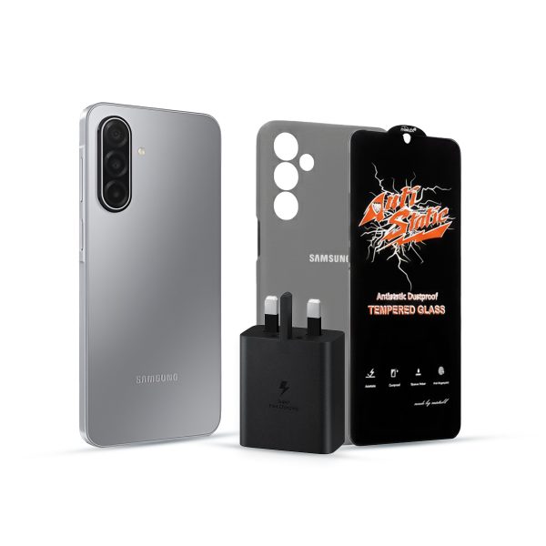 گوشی موبایل سامسونگ مدل Galaxy A17 4G حافظه 128 گیگابایت و رم 4 + شارژر اورجینال + گلس + قاب