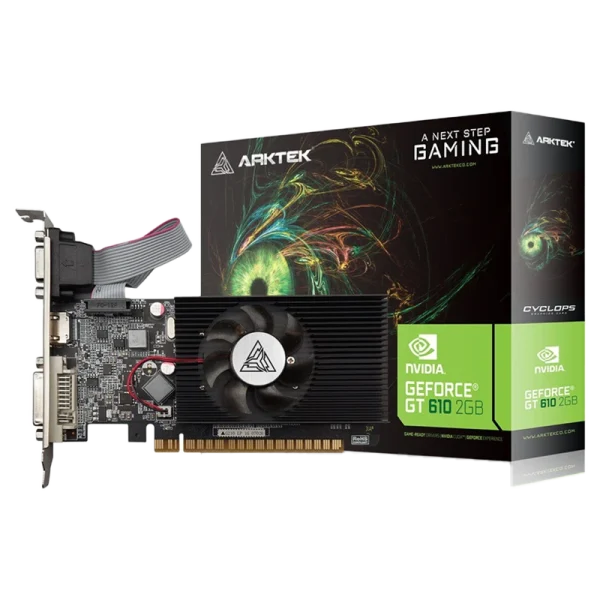 کارت گرافیک ARKTEK GeForce GT610 2GB