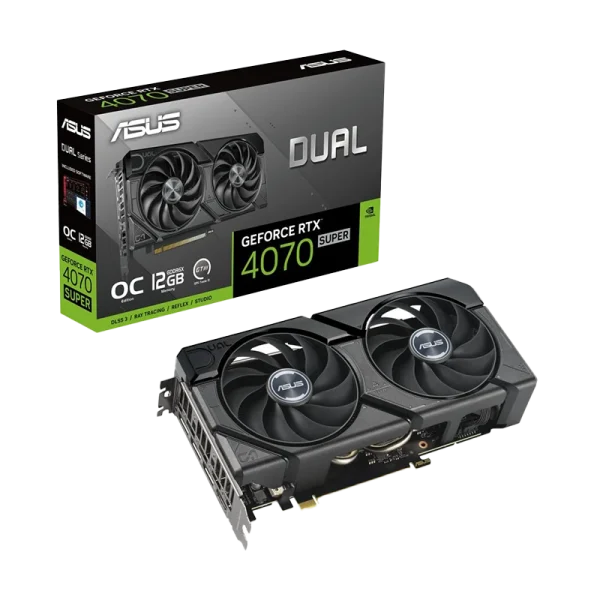 کارت گرافیک ASUS Dual GeForce RTX 4070 SUPER EVO OC Edition 12GB