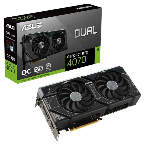 کارت گرافیک ASUS GeForce RTX 4070 SUPER Dual OC Edition 12GB