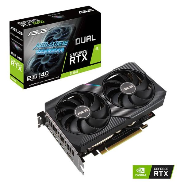 کارت گرافیک ASUS GeForce RTX 3060 Dual OC 12GB