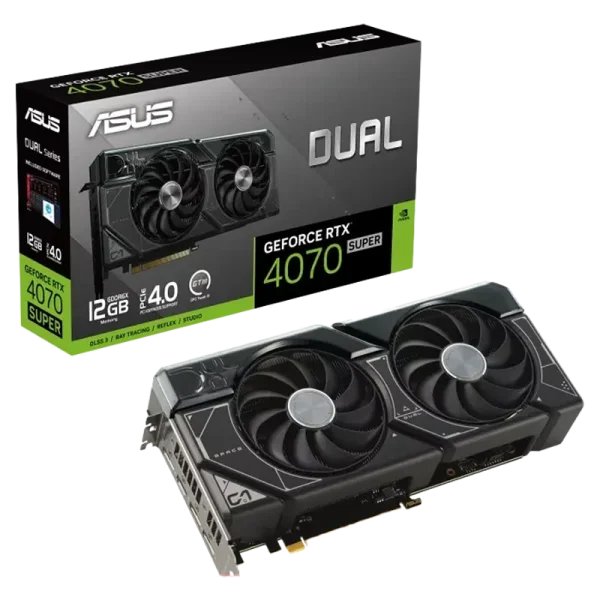 کارت گرافیک ASUS GeForce RTX 4070 SUPER Dual Edition 12GB
