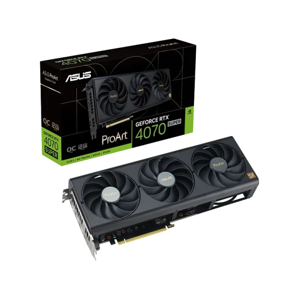 کارت گرافیک ASUS ProArt GeForce RTX 4070 SUPER OC Edition 12GB
