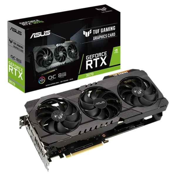 کارت گرافیک ASUS TUF Gaming GeForce RTX 3070 OC 8GB