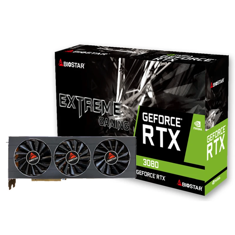 BIOSTAR-GeForce-RTX-3080 کارت گرافیک BIOSTAR GeForce RTX 3080 10GB - تصویر 1